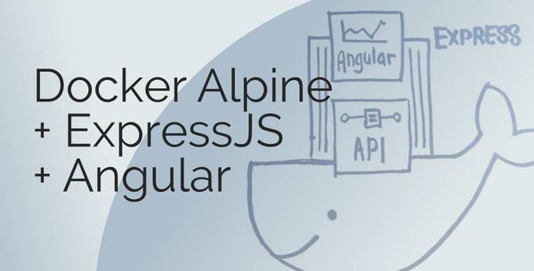 Docker Alpine + ExpressJS + Angular